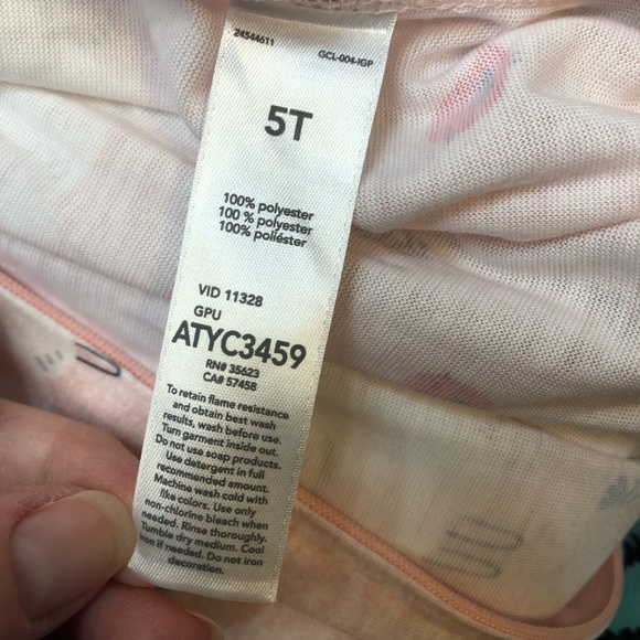 Carter ‘Just One You’ 2 pk of footed pajamas-cheetah print and sheep, size 5T. - Picture 7 of 11